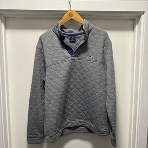 Vineyard Vines Quilted Snap Pullover